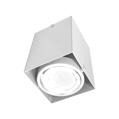Lampa Sufitowa Blocco Biały 1x7W GU10 Led