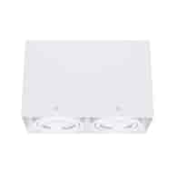 Lampa Sufitowa Blocco Biały 2x7W GU10 Led