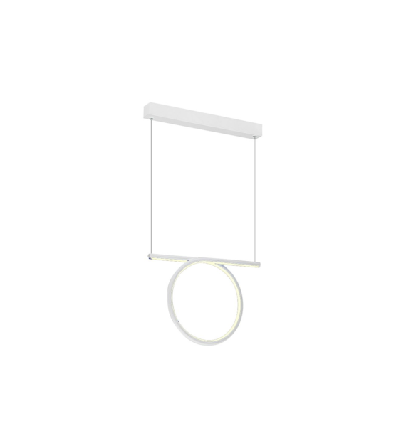 Lampa Wisząca Loop Biały 20W LED