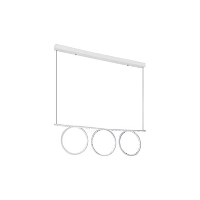 Lampa Wisząca Loop Biały 60W LED