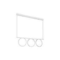 Lampa Wisząca Loop Biały 60W LED
