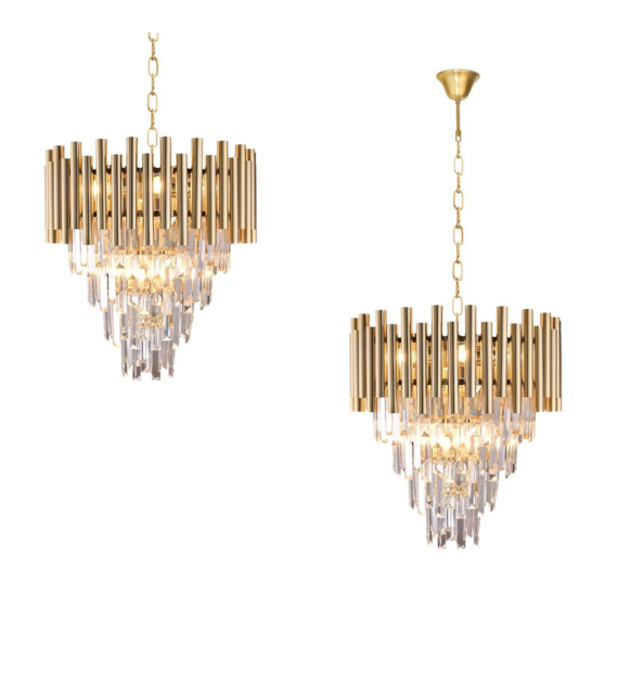 Żyrandol MADISON GOLD 9xE14