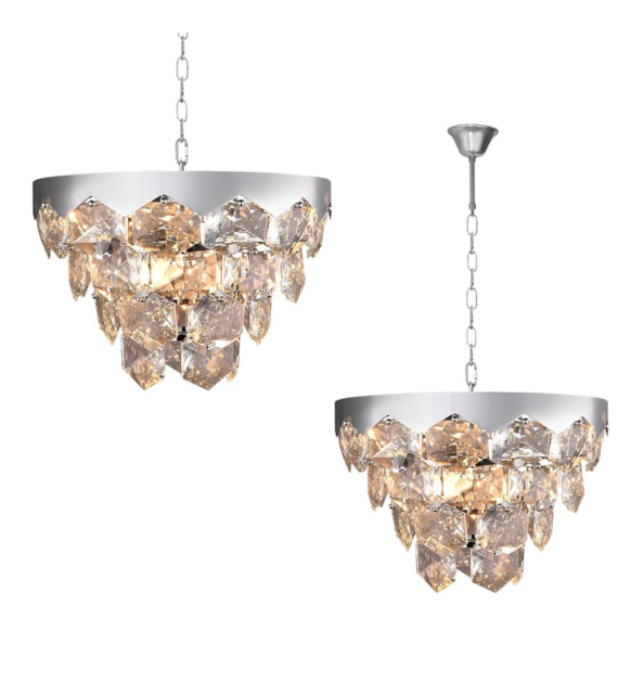 Żyrandol GRACE CHROME 6xE14
