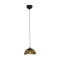 Lampa wisząca LISA BLACK 1xE27