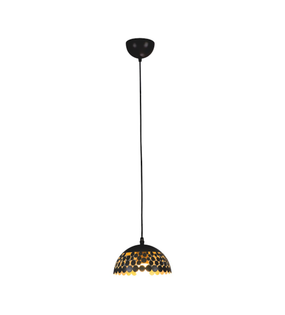 Lampa wisząca LISA BLACK 1xE27