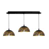 Lampa wisząca LISA BLACK 3xE27