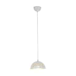 Lampa wisząca Lisa Biały 1xE27 18cm