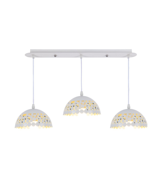Lampa wisząca Lisa Biały 3xE27