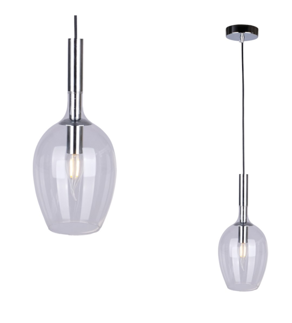 Lampa wisząca TANGO CLEAR 1xE14