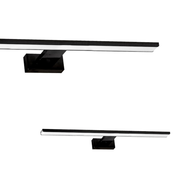Kinkiet SHINE BLACK 80cm 15W LED