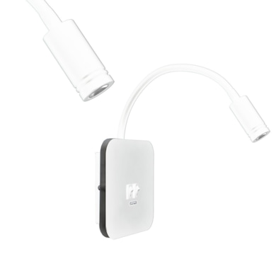 Lampka nocna Base 8W+2W Biały