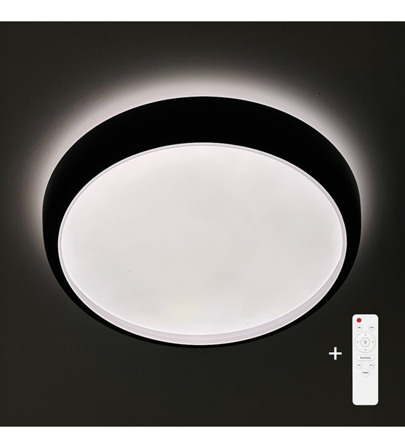 Plafon GEA BLACK 36W LED Ø390 mm