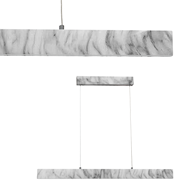 Lampa wisząca Pierce Biały 18W LED