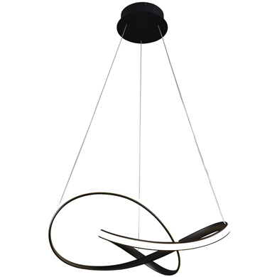 LAMPA WISZĄCA CAPPIO BLACK 36W LED