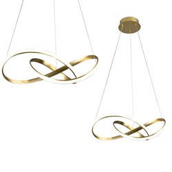 LAMPA WISZĄCA CAPPIO GOLD 36W LED