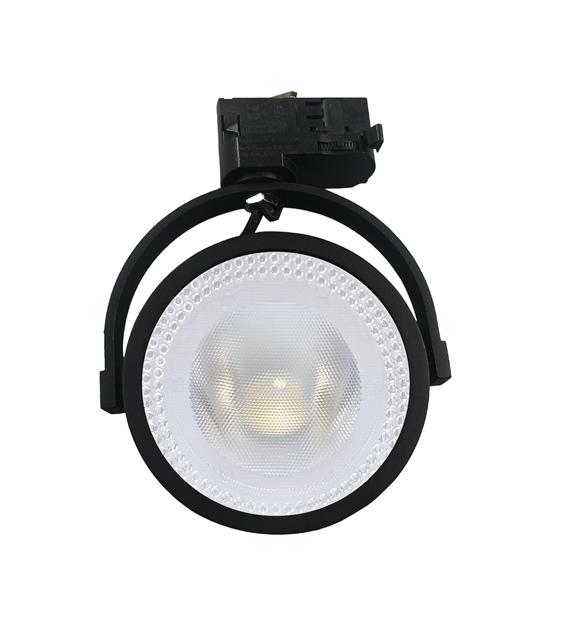 Oprawa Lugar Track Czarny 1xAR111 GU10 - 3-obwodowy