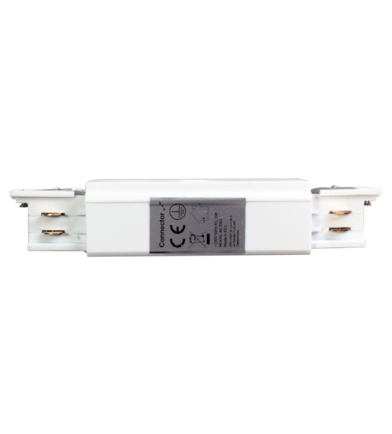 Łącznik Lampy Track Light Biały 3-obwodowy Typ: Prosty