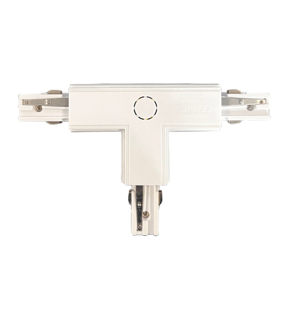 Łącznik Lampy Track Light Biały 3-obwodowy Typ: T UL