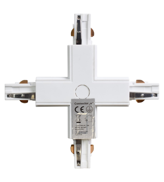 Łącznik Lampy Track Light Biały 3-obwodowy Typ: +