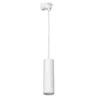 Pipe Ring Track Pendant Light Biały 1xGU10