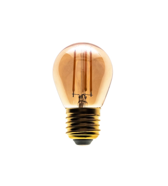 ŻARÓWKA FILAMENTOWA 4W G45 E27 Amber Barwa: Ciepła