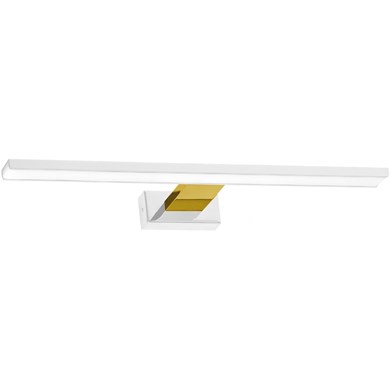 Kinkiet Shine 60cm 13,8W LED Biały / Złoty