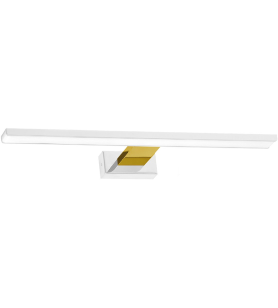 Kinkiet Shine 60cm 13,8W LED Biały / Złoty