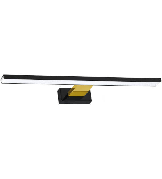 Kinkiet SHINE BLACK/GOLD 60cm 13,8W LED