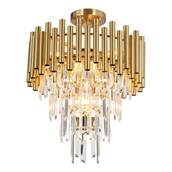 Lampa sufitowa MADISON GOLD 9xE14