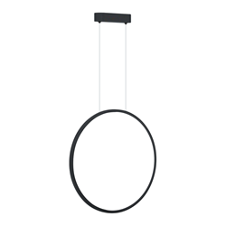 Lampa wisząca Saturno Black 28W LED