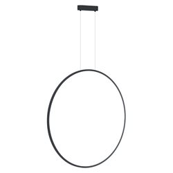 Lampa wisząca Saturno Black 46W LED