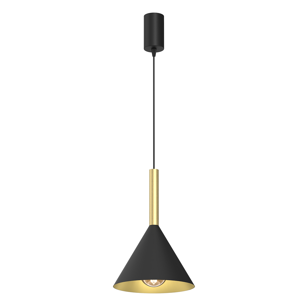 Lampa wisząca PERU BLACK 1xE27 Milagro