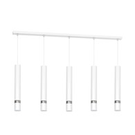 Lampa wisząca Joker Biały / Chrome 5xGU10