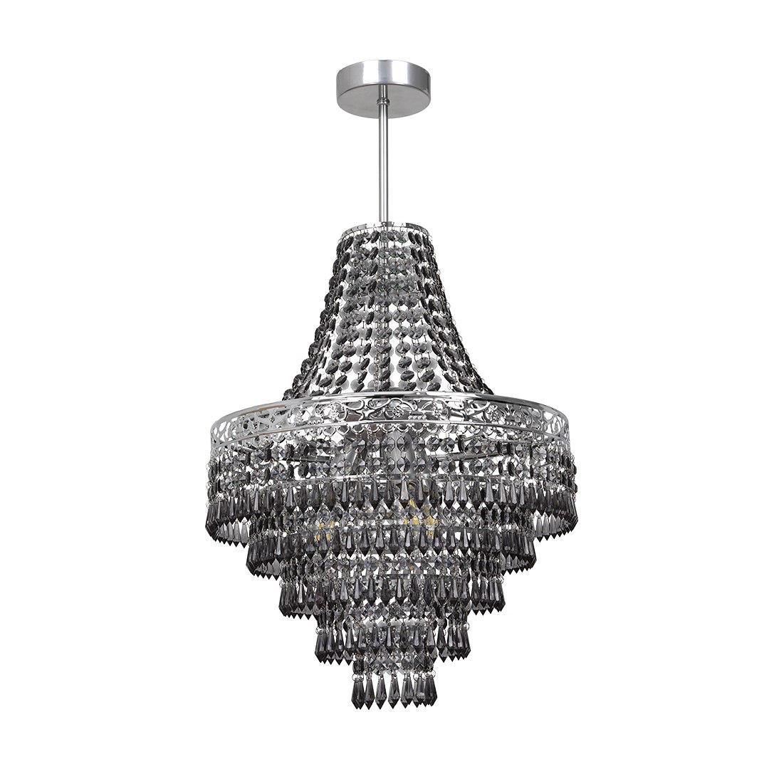 Żyrandol CORAL Black 3xE14 Milagro