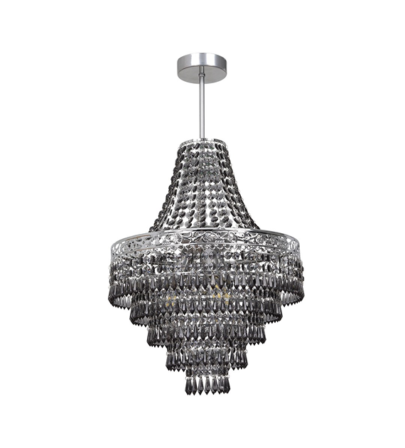 Żyrandol CORAL Black 3xE14