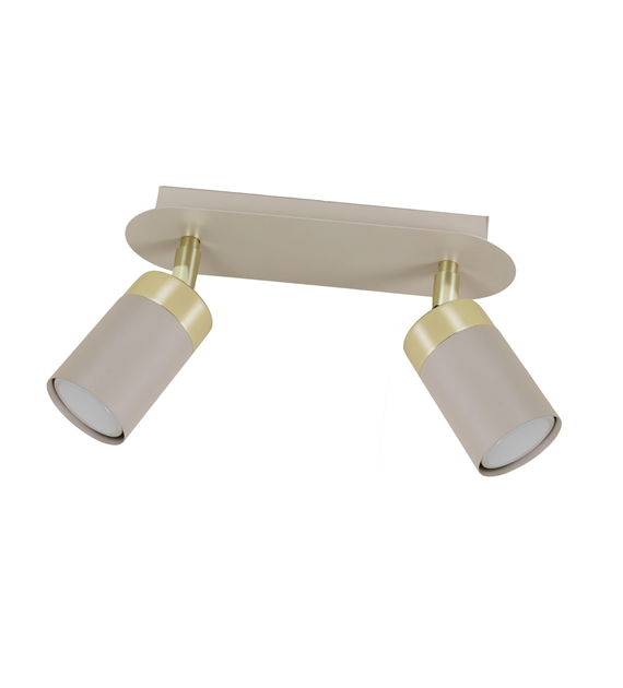 Lampa sufitowa JOKER CASHMERE/GOLD 2xGU10