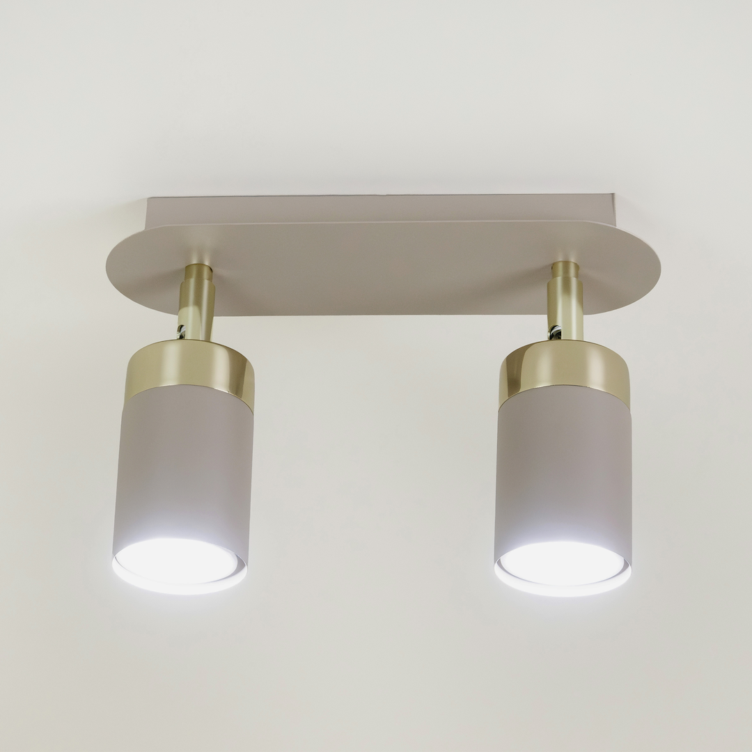Lampa sufitowa JOKER CASHMERE/GOLD 2xGU10 Milagro — widok produktu