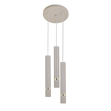 Lampa wisząca JOKER CASHMERE/GOLD 3xGU10 (koło)