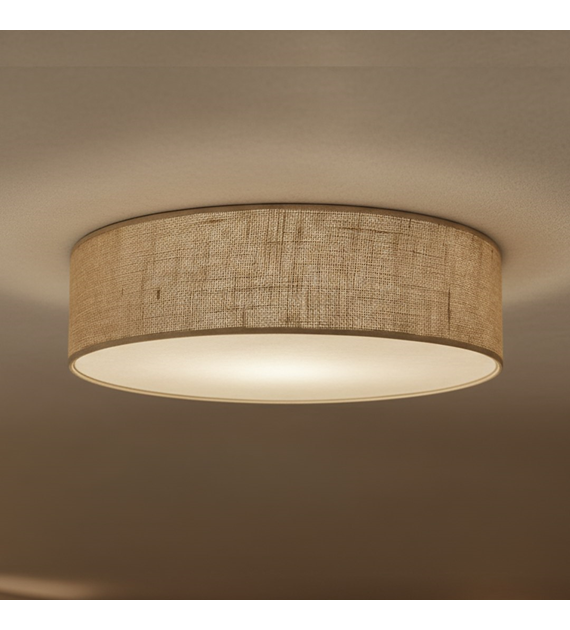 Lampa sufitowa Marshall 3xE27 Ø50cm Biały/Brąz