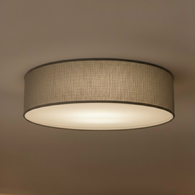 Lampa sufitowa Marshall 3xE27 Ø50cm Biały/Szary