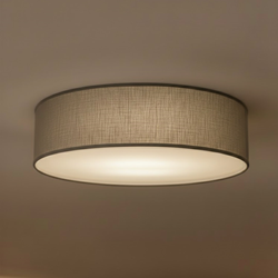 Lampa sufitowa Marshall 3xE27 Ø50cm Biały/Szary