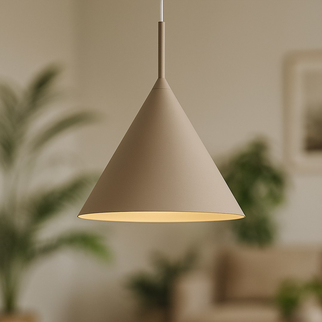 Lampa wisząca CAPITAL TAUPE Ø32cm 1xGX53 Milagro — widok produktu