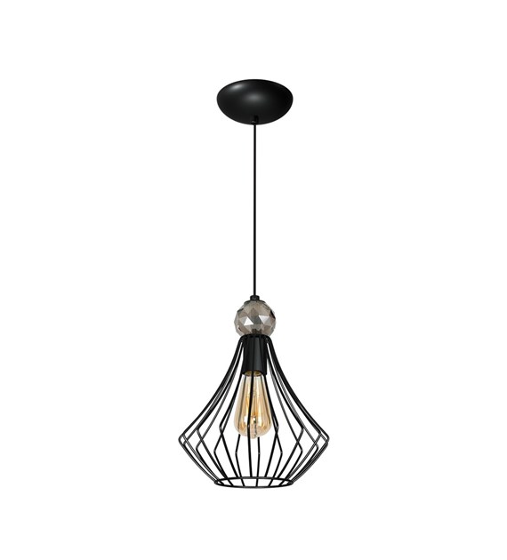 Lampa wisząca JEWEL BLACK 1xE27