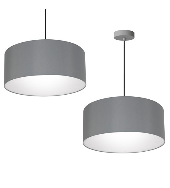 Lampa wisząca BARI GREY 3xE27