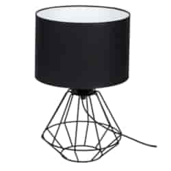 Lampa stojąca COLIN BLACK 1xE27