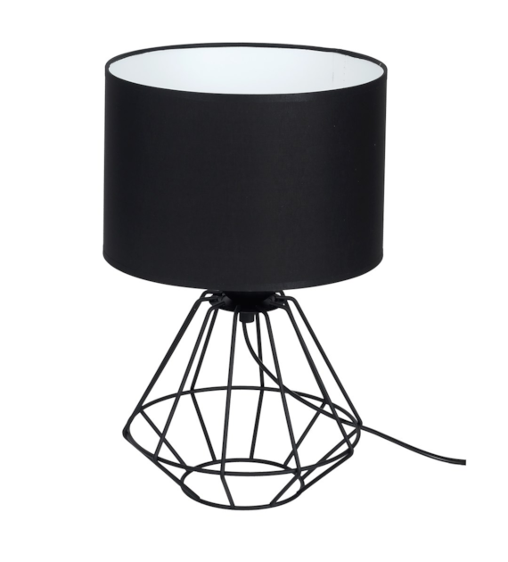 Lampa stojąca COLIN BLACK 1xE27
