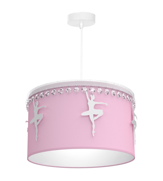 Lampa wisząca BALETNICA PINK 1XE27