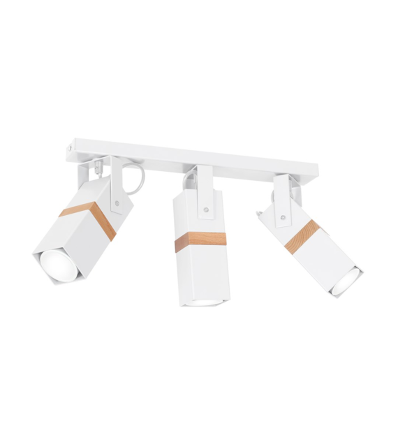 Lampa sufitowa Vidar 3xGU10 Biały