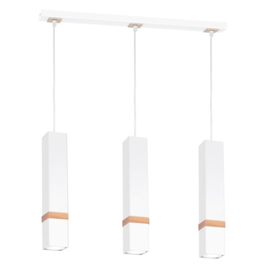 Lampa wisząca Vidar Biały 3xGU10