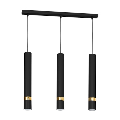 Lampa wisząca JOKER BLACK/GOLD 3xGU10